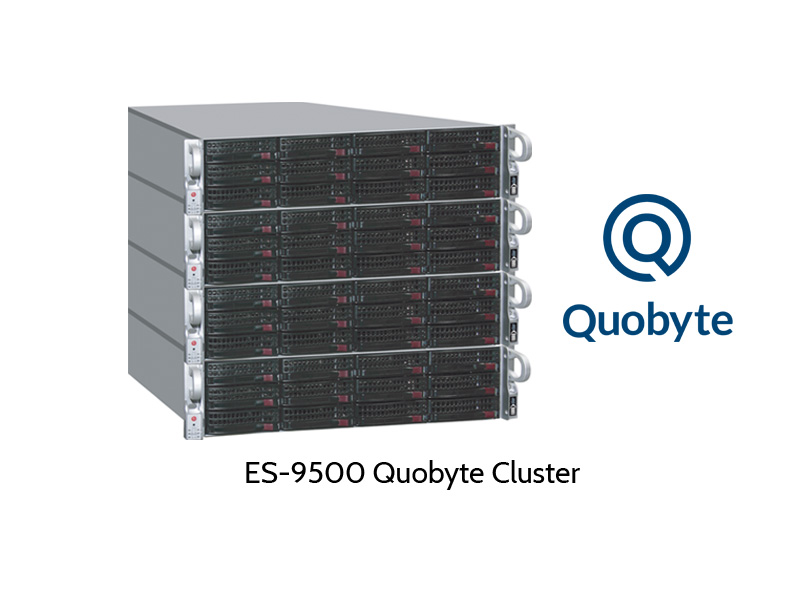 Quobyte scaleout NAS custer