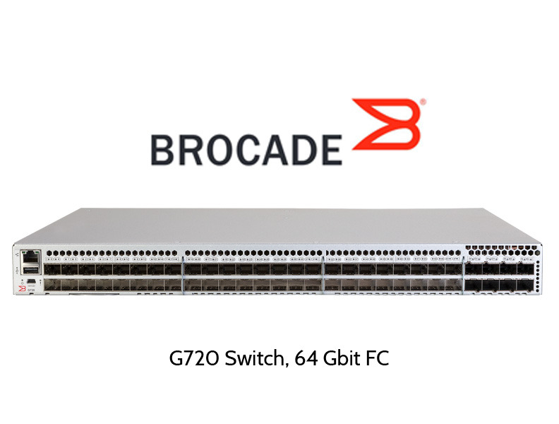 Brocade G720 64 Gbit FC Switch