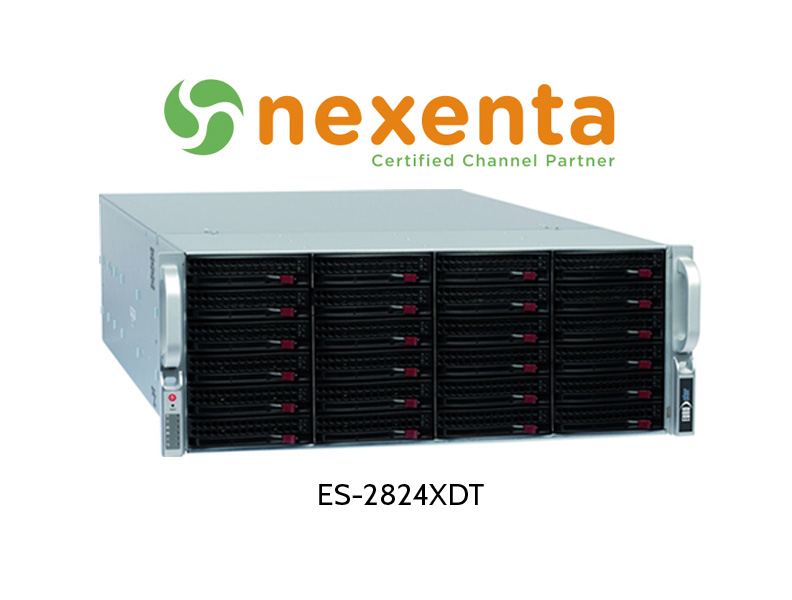 Nextenta Unified Storage with ZFS on EUROstor Server