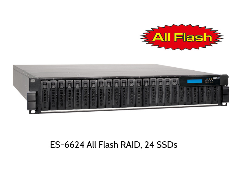 EUROstor ES-6600 24-slot All Flash SSD RAID