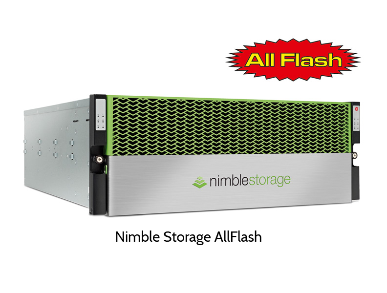 Nimble Storage iSCSI All Flash RAID