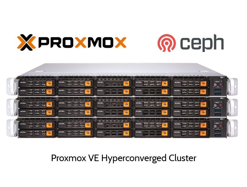 Proxmox cluster NVMe