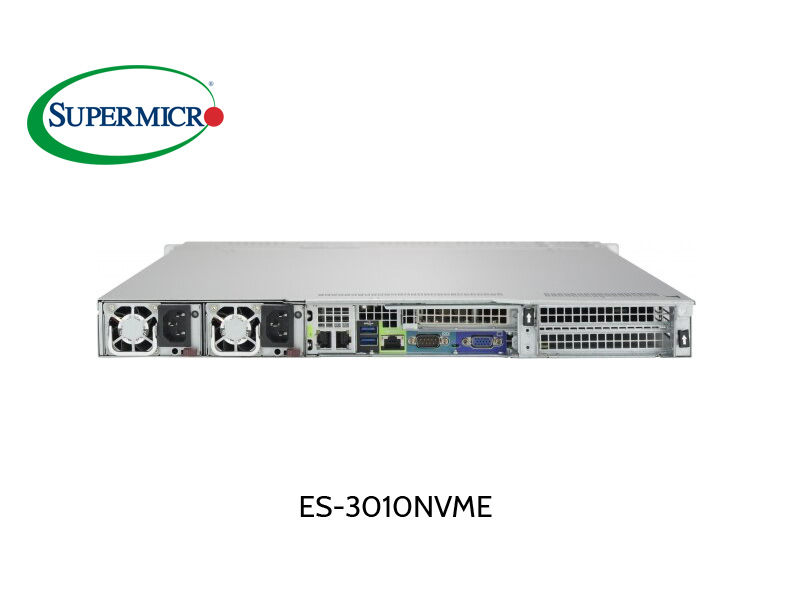 EUROstor ES-3010NVME AllFlash NVMe server with 24 x 2.5" U.2 slots