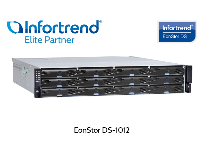 Infortrend EonStor DS-1012, 12 3.5" disk slots