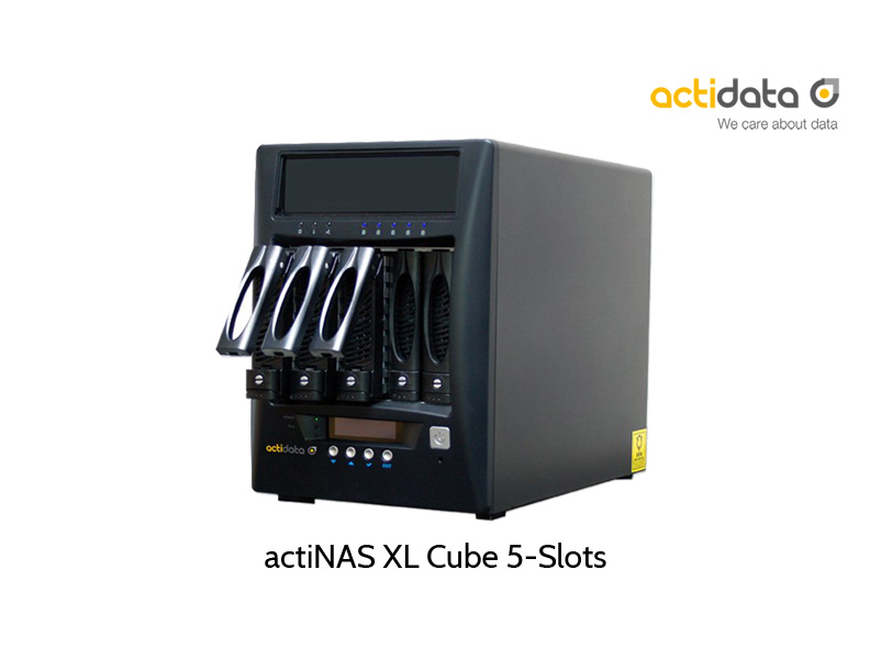 actiNAS XL Cube 5-slots Fileserver