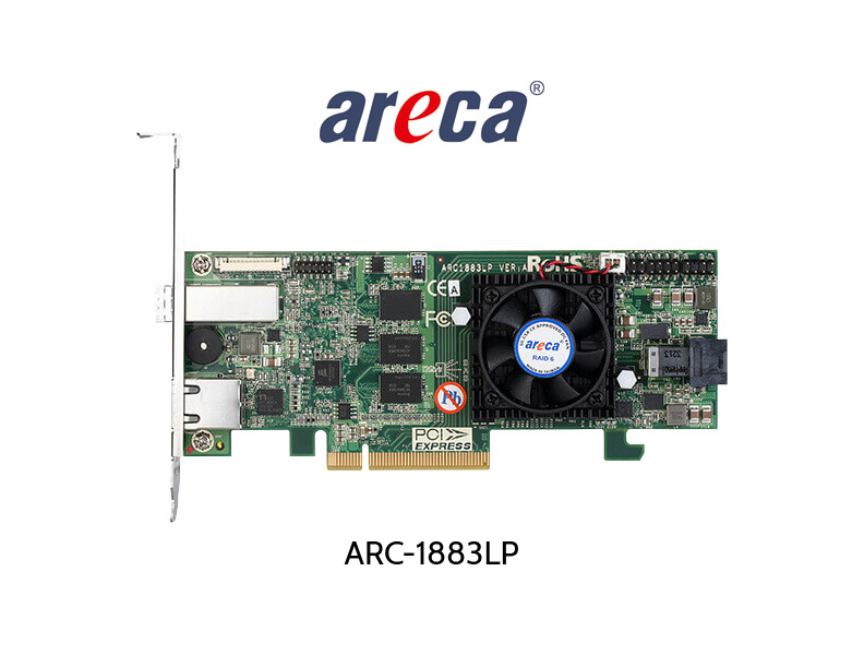 Areca ARC-1883LP PCIe Gen 3.0 RAID Controller