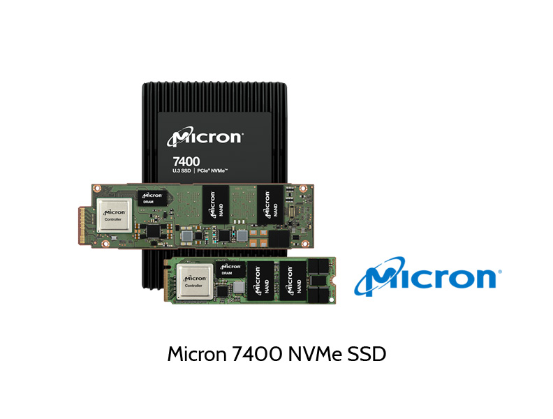 Product Micron 7400 NVMe SSD