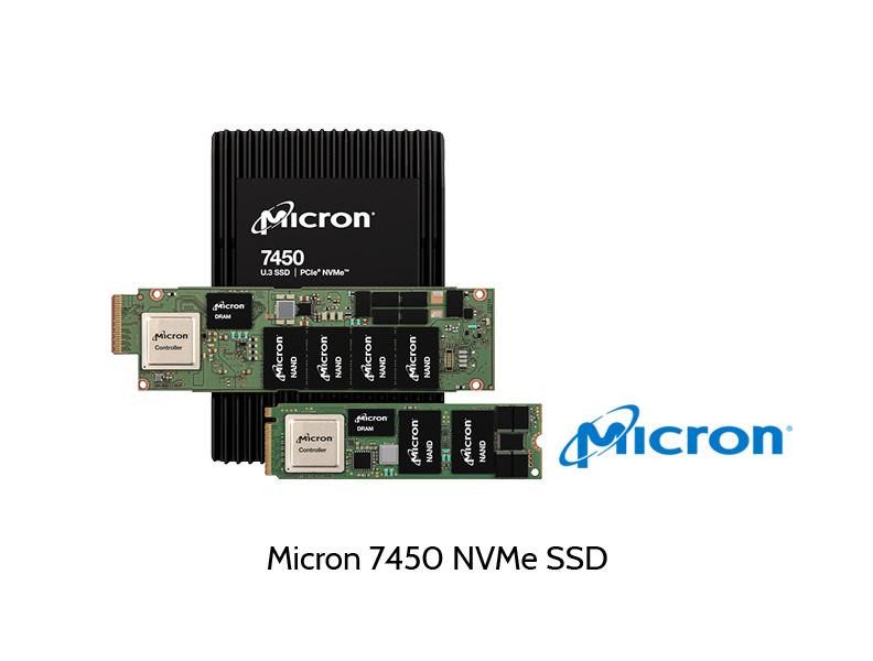 Product Micron 7450 NVMe SSD