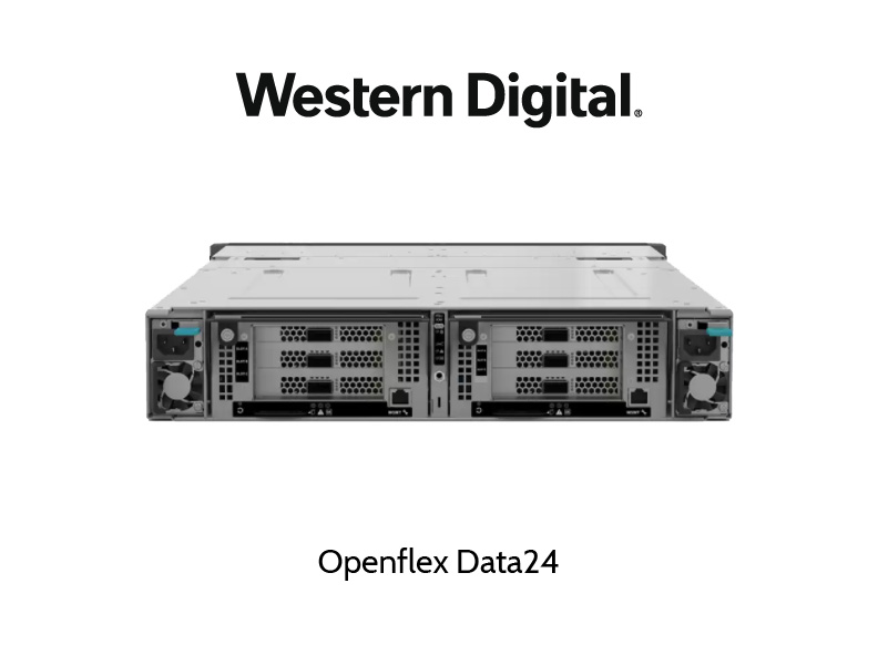 Western Digital  OpenFlex Data24 back